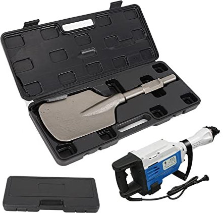 SDS HEX Schaufelmeißel 135 x 440 mm Schaufelmeißel Asphaltmeißel für Abbruchhammer Stemmhammer, Ideal zum Abtragen von Beton & Mauerwerk