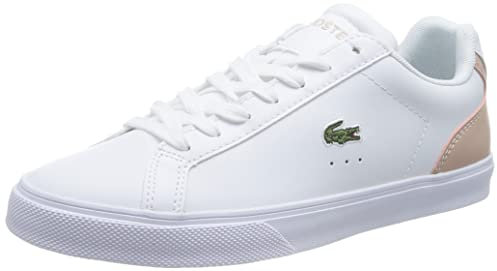 Lacoste 45cfa0048, Sneakers Vulcanized Donna, Bianco Lt Pnk, 35.5 EU