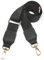 Hibate Taschengurt 3.8cm Breit Taschengurte zum Wechseln Taschenband Schulterriemen Schultergurt für Taschen Trageriemen Taschenriemen Handtaschen Gurt - Schwarz