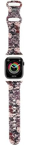 CG MOBILE Hello Kitty HKAWMSDGPTP - Cinturino per Apple Watch 38/40/41 mm, colore: Rosa