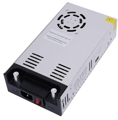 Schaltnetzteil Trafo DC 12V 50A 600W, Das Netzteil mit Ein/Aus-Schalter AC-Eingang 220V 50Hz, Geeignet für den Einsatz in Industrie, Labor, Haushalt
