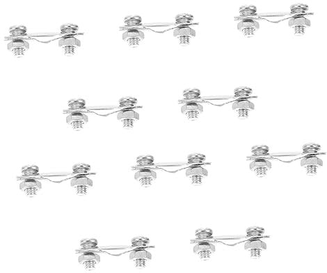 Yardwe Fahrrad Kotflügelclip 20 Stück Metall Feste Schnalle Für Mountainbike Und Kinderfahrrad Einfach Zu Montieren Robust Für Outdoor Gebrauch