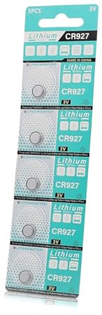 CAZSTYK 5/10/20 Pièces CR927 Piles Bouton 3V Piles Au Lithium 927 pour Montres Calculatrices Jouet Télécommandé