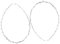 OSOLADY Men's and Women's Chain Barbed Wire Necklace Gothic Jewelry for Women Fashion Necklace