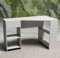 COSTWAY Scrivania ad Angolo per Computer 120 x 60 cm, Scrivania a Forma di L con Ripiani e Cassetto, Scrivania Angolare Gaming Salvaspazio per Ufficio, Studio e Cameretta, Bianco