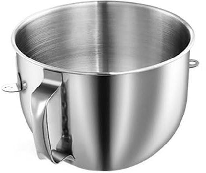hGiesXgyN 7QT Stainless Steel Mixer Bowl for Kitchenaid 7QT Tilt-Head Mixers KSM70SKXXV8 KSM70SKXXCA KSM70SKXXBK with Handle