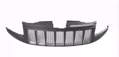 Calandre Radiateur Grille De Calandre En Nid D'abeille Pour Pare-chocs Avant Pour Jeep Pour Grand Cherokee 2014 2015 2016 Accessoires De Voiture OQRDVVTT