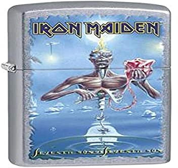 Zippo Iron Maiden Feuerzeug, Chrom, Silber, 6 x 3.8 x 1.8 cm, 6.0 x 3.8 x 1.8 cm