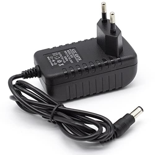 CABLEPELADO - Alimentador 5V 2A - Cargador 5V - Jack de conexion es de 5,5 mm Ø Exterior y 2,5 mm Ø Interno - Multiples usos - Negro