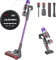 JASHEN V16 Aspirapolvere senza Fili, 350W 22Kpa, Scopa Elettrica Rotante, Batteria Removibile 25,2 V 2500 mAh, 40min, Motore Brushless, Schermo, Luce, per Pavimenti/Parquet/Peli Animali, Violetto