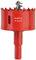 SagaSave – Scie-cloche bimétallique en acier rapide HSS, pour acier inoxydable, métal, bois, plastique, cloison sèche, panneaux de fibres, 40 mm