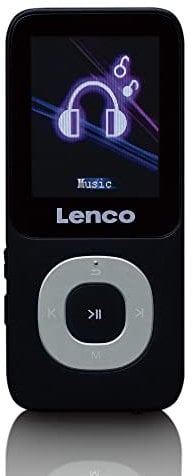 Lenco Xemio 659MIX MP3 Player - MP3/ MP4 Player - 1,8“ TFT LCD Bildschirm - E-Book Funktion - Sprachaufzeichnung - Video Funktion - Akku mit 300mAh - 4GB SD Karte (erweiterbar) - grau