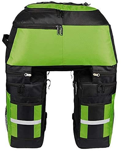 Loyzey 3 in 1 Fahrradtaschen für Gepäckträger 70L Fahrrad Taschen Hinten wasserdichte Fahrrad Gepäckträgertasche für Langstreckenradfahren