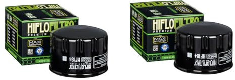 DB PARTS Set di 2 filtri olio compatibili con Aprilia 500 Scarabeo (RT00) 2002 2003 2004 2005
