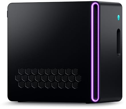 Alienware Dell Aurora R16 Gaming Desktop, Intel Prozessoren der 14th I7-14700KF, RTX 4070 SUPER 12GB, 32 GB RAM DDR5, 1 TB SSD, Windows 11 Home, Deutsch QWERTZ Keyboard Basalt Schwarz