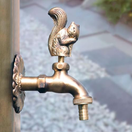 Garten Wasserhahn Tier Garten Becken Wasserhahn Spatz Vogel Wasserhahn,C1