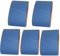 Kombi-Set 15 Stück Premium Zirkon Gewebe-Schleifbänder 200 × 750 mm f. Bandschleifer, Schleifmaschine, Profi Schleifband, Set 3 Stück je Korn 24/36/60/80/100. Ideal für ein effektives Schleifen