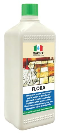 MARBEC Flora 1LT | Detergente neutro concentrato per pavimenti in cotto e pietra