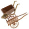 SUPVOX Lot de 2 Mini-Chariots de Ferme pour Garçon et Filles Modèles de Chariot Miniature Décor de Micro-Paysage Jouets Garçon et Filles Accessoires de Jardin Simulation de Chariot