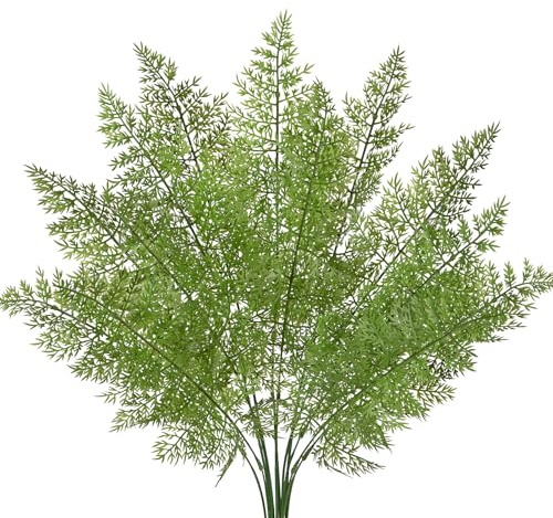 Briful Künstliche Farnstiele 62 cm – Kunstfarn Zweige für Vase, 12er Set – Feinfarn Kunstpflanze Wie Echt Deko Farn für Vase, Wohnzimmer, Büro & DIY