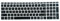 Gazechimp 15.6 Étui de Protection de Clavier en Silicone Impermèable Anti-Poussière Couverture de Clavier pour HP - Noir