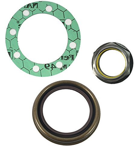 REAR LEFT SHAFT SEAL + HUB BEARING YELLOW NUT KIT FITS FORD TRANSIT MK7 2006-2014 (REAR SINGLE WHEEL) 5036875, 1387850
