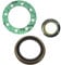 REAR LEFT SHAFT SEAL + HUB BEARING YELLOW NUT KIT FITS FORD TRANSIT MK7 2006-2014 (REAR SINGLE WHEEL) 5036875, 1387850