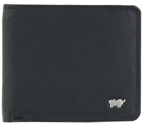 BRAUN BÜFFEL Golf Edition 8 Card Wallet Black