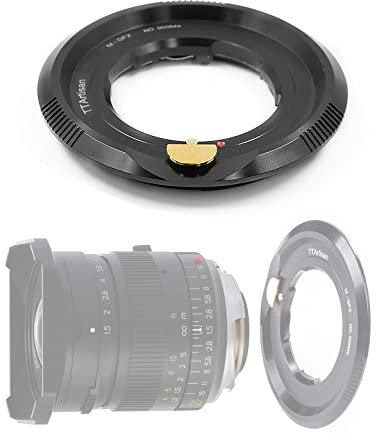 TTArtisan Leica M Lens to Z/R/L/E/GFX/X1D/FUJI Mount Lens Adapter (M-L Adapter, Nero)