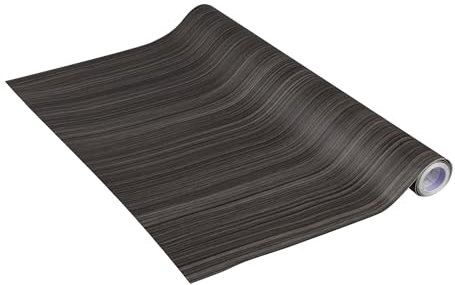 Venilia Lámina adhesiva Perfect Fix, Madera Zebrano, 67,5cm x 2m, Espesor 150μ, Vinilo autoadhesivo para muebles o cocina, decorativas papel pintado pared, PVC sin ftalatos, Fabricado en UE