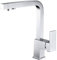 Capri Imex GOS002 Wasserhahn Küchenarmatur mit Osmose, Waschbecken Armatur, mattschwarz, verchromt