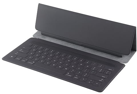 ASHATA para iPad Pro 12.9 Estuche con Teclado, Smart Keyboard Tablet Pro 1st 2nd Gen 64 Teclas Tamaño Completo Versión del Reino Unido, Teclado de Tableta Portátil con Estuche