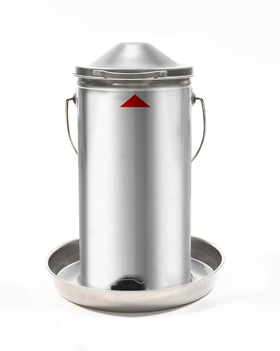 Descena Abreuvoir Poules 4L INOX – Remplissage par Le Haut