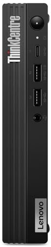 Lenovo ThinkCentre M80q Gen 4 Tiny Desktop PC - 13th Gen Intel Core i7-13700T 16-Core up to 4.90 GHz, 32GB DDR5 RAM, 1TB NVMe SSD + 2TB HDD, Intel UHD Graphics 770, Keyboard & Mouse, Windows 10 Pro