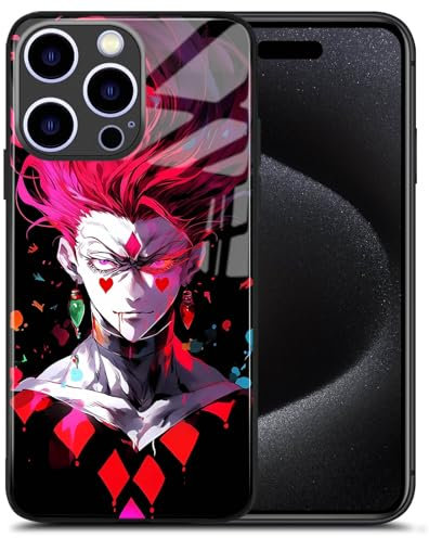 Stoßfeste, wasserdichte Muster-Schutzhülle, japanische Anime-Rollenhülle, Manga-Art-Design-Handyhülle (HxH Hisoka,für iPhone 14 Plus)
