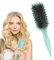 Lockenbürste, Locken mit Zinken definieren Stylingbürste, zum Kämmen und Formen von Männer- und Frauenlocken, um Ziehen und Lockenablösung zu reduzieren (Grün, 24cm)