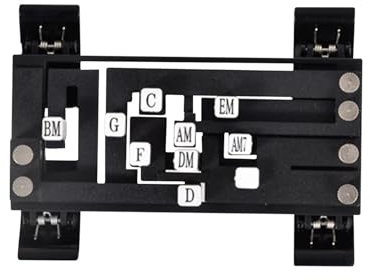 Gitarren-Akkord-Trainer – Gitarren-Akkord-Presser, kompaktes Gitarren-Übungsgerät | Tragbares Lerngitarren-Trainer-Werkzeug, verschleißfestes Akkord-Lernhilfe-Akkord-Werkzeug für 38-41 Zoll Akustik-Gi