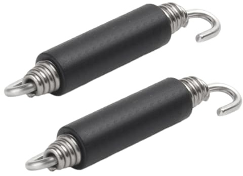 GXGM 2 Pièces 85 mm Acier Inoxydable Ressorts de Pot D’échappement pour Moto,Ressorts de Tuyaux D'échappement pour Moto Scooter ATV
