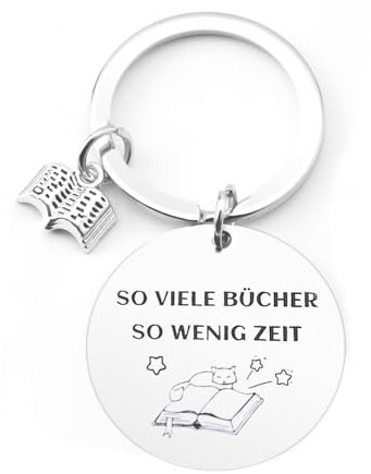 Cidenbio Geschenke Für Leseratten Schlüsselanhänger Mit Gravur Geschenke Für Buchliebhaber Lesen Geschenk Weihnachtsgeschenke Buchliebhaber Geschenke Schlüsselanhänger Geschenke Leser