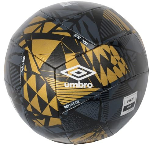Umbro Neo Swerve Ballon de football Noir/doré Taille 5