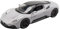 YCNXEB Miniatur Modelle 1:24 Für Maserati MC20 Cabrio Sound Und Licht Legierung Auto Modell Statische Figur Miniatur Originalgetreue Nachbildung(Gray)