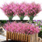 Künstliche Pflanzen Blumen Kunstblumen Im Topf Wie Echt UV Beständig 10 Bündel Fake Flowers Künstliche Balkonpflanzen Sträucher Deko Kunstblume Lavendel für Tisch Haus Garten Dekoration (Rosa)