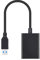 Convertidores compatibles con HDMI a USB 3.0 con cable integrado de entrada 4K y carcasa ABS de salida 1080P para múltiples dispositivos
