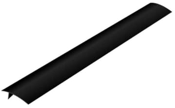 SHOWERORO Black Silicone Stove Gaps Cover with Seamless Design and Heat Resistant Protection, 21 Inch Kitchen Oven Side Guard, for Filling Stove and Oven Counter Gaps