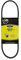 Courroie trapézoïdale lisse Z28-10X6X710 MM