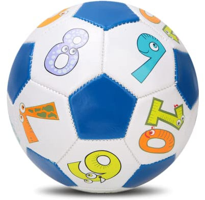 Soccer Ball Toy Gift Netter Mini-Trainingsball für Babys und Kleinkinder Sicherer Sport für Anfänger und Kinder zum Spielen und Trainieren im Innen- und Außenbereich(Figur)