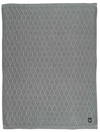Tommy Hilfiger Plaid Cable Light-Grey 130x170 cm