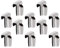 Drum Lugs Bass Drum Hooks mit Schwarzer Gummidichtung für Instrumententeile