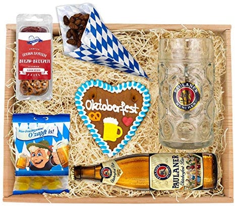 Bavariashop Oktoberfest-Box Paulaner, Zünftige Geschenkidee aus Bayern
