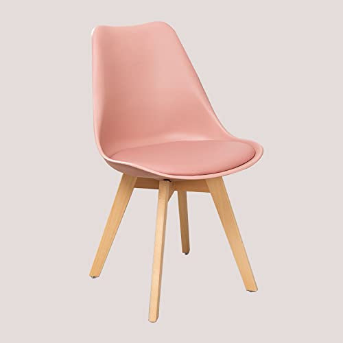 SKLUM Stuhl Nordic Rosa Wein